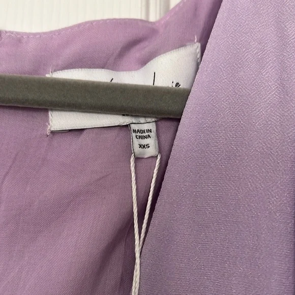 L’Academie The Pearl Dress soft lilac mini dress XXS - Picture 4 of 4